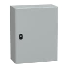 SAREL - Spacial S3D Volltür mit Montageplatte H500xB400xT200 IP66 IK10 RAL7035.