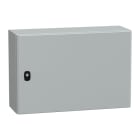 SAREL - Spacial S3D Volltür mit Montageplatte H400xB600xT200 IP66 IK10 RAL7035.