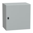 SAREL - Spacial S3D Volltür mit Montageplatte H600xB600xT400.IP66 IK10 RAL7035