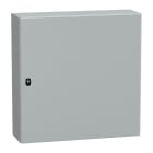 SAREL - Spacial S3D Volltür mit Montageplatte H800xB800xT250.IP66 IK10 RAL7035.