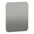 SAREL - Einfache Montageplatte H500xB400mm aus verzinktem Stahl