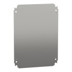 SAREL - Einfache Montageplatte H400xB300mm aus verzinktem Stahl