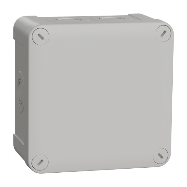 SCHNEIDER ELECTRIC - Mureva BOX, Abzweigdose, Drückplatte 7xM16/20, 105x105x55mm
