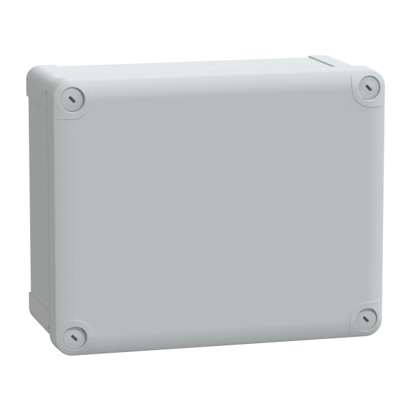 SAREL - PC-Geh. IP66 IK08 RAL7035 In.H225B175D100Auß.H241B194D105 undur. PC-Abdeck. H20