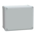 SAREL - PC-Geh. IP66 IK08 RAL7035 In.H225B175D100Auß.H241B194D105 undur. PC-Abdeck. H20