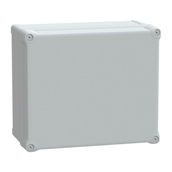 SAREL - PC-Geh. IP66 IK08 RAL7035 In.H325B275D160Auß.H341B291D168 undur. PC-Abdeck. H60
