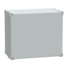 SAREL - PC-Geh. IP66 IK08 RAL7035 In.H325B275D160Auß.H341B291D168 undur. PC-Abdeck. H60