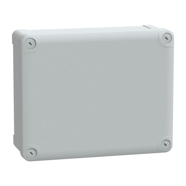 SAREL - PC-Geh. IP66 IK08 RAL7035 In.H225B175D80Auß.H241B194D194 undur. PC-Abdeck. H20