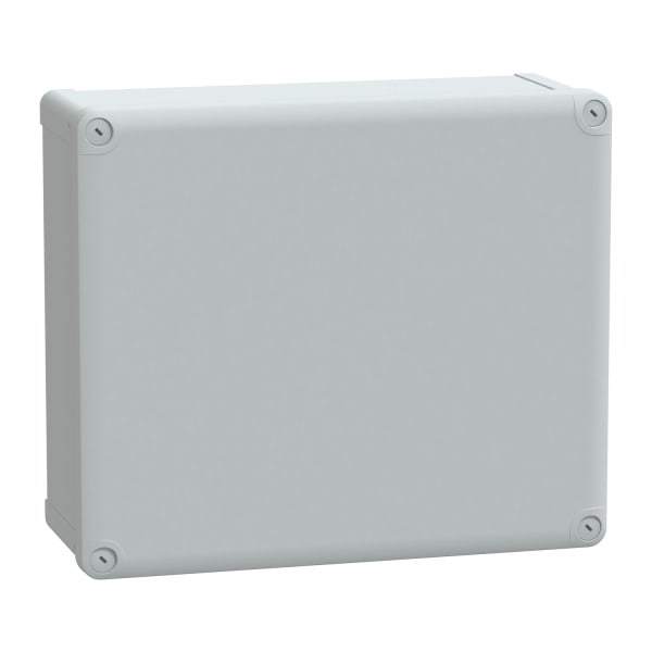 SAREL - PC-Geh. IP66 IK08 RAL7035 In.H325B275D120Auß.H341B291D128 undur. PC-Abdeck. H20