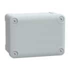 SAREL - PC-Geh. IP66 IK08 RAL7035 In.H150B105D80Auß.H164B121D87 undur. PC-Abdeck. H20