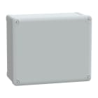 SAREL - PC-Geh. IP66 IK08 RAL7035 In.H275B225D120Auß.H291B241D128 undur. PC-Abdeck. H60