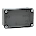 SAREL - PC-Geh. IP66 IK08 RAL7035 In.H175B105D80Auß.H192B121D87 Transp.cover H20