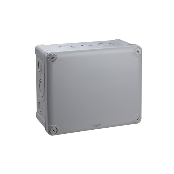 SCHNEIDER ELECTRIC - Mureva BOX, Abzweigdose, Drückplattes 6xM20/25+6xM25/32, 225x175x100mm