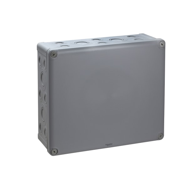 SCHNEIDER ELECTRIC - Mureva BOX, Abzweigdose, Drückplattes 24xM20/25+8xM25/32, 325x175x120mm