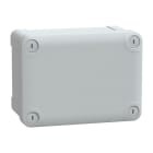 SAREL - Geh. ABS IP66 IK07 RAL7035 Inn.H150W105D80Auß.H164W121D87 undurchs. Abd.H20