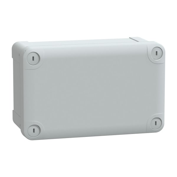 SAREL - Geh. ABS IP66 IK07 RAL7035 Inn.H175W105D80Auß.H192W121D87 undurchs. Abd.H20
