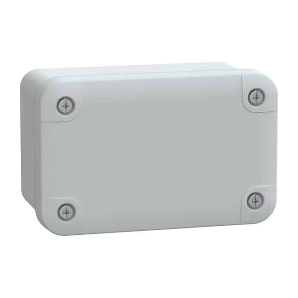 SAREL - Geh. ABS IP66 IK07 RAL7035 Inn.H105W65D55Auß.H116W74D62 undurchs. Abd.H10