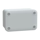 SAREL - PC-Geh. IP66 IK08 RAL7035 In.H105B65D55Auß.H116B74D62 undur. PC-Abdeck. H10