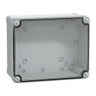 SAREL - PC-Geh. IP66 IK08 RAL7035 In.H225B175D100Auß.H241B194D105 Transp.cover H20