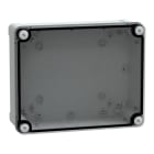 SAREL - PC-Geh. IP66 IK08 RAL7035 In.H225B175D80Auß.H241B194D87 Transp.cover H20