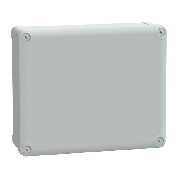 SAREL - PC-Geh. IP66 IK08 RAL7035 In.H275B225D80Auß.H291B241D88 undur. PC-Abdeck. H20