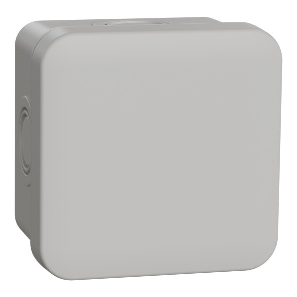 SCHNEIDER ELECTRIC - Mureva BOX, Abzweigdose, Drückplatte 4xM16/20, 65x65x45mm