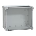 SAREL - Geh. ABS IP66 IK07 RAL7035 Inn.H275W225D160Auß.H291W241D168 durchs. Abd.H60