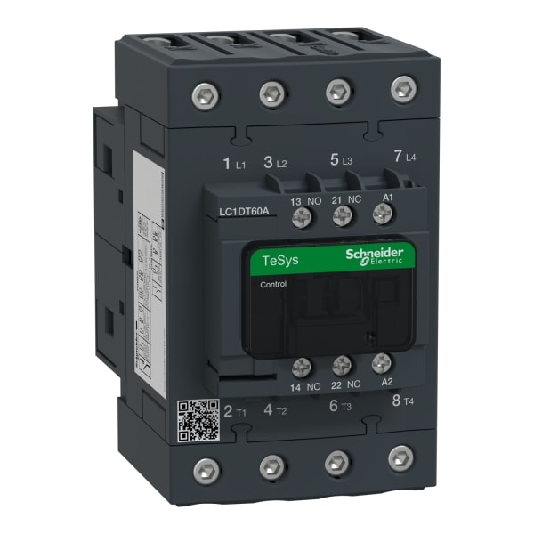 SCHNEIDER ELECTRIC - Leistungsschütz, 4p+1S+1Ö, 60A/AC1, Spule 230V 50/60Hz
