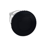 SCHNEIDER ELECTRIC - Pilzdrucktaster Frontelement XB4, Metall, 22mm, sw, Pilz 40mm, Drehentriegelung