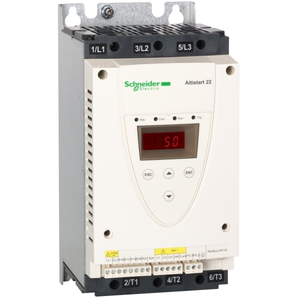 SCHNEIDER ELECTRIC - Sanftanlasser, ATS22, Steuerspannung 230V, Bemessungsstrom 47A 440V