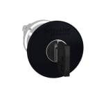 SCHNEIDER ELECTRIC - Pilzdrucktaster Frontelement XB4, Metall, 22mm, sw, Pilz 40mm, Schlüsselentr
