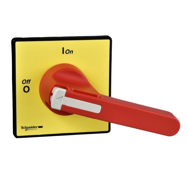 SCHNEIDER ELECTRIC - Front-Drehgriff KCF, für V5, V6, langer roter Griff