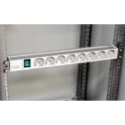 SCHNEIDER ELECTRIC - Actassi, 1HE Stromverteilerschiene, 8 Steckdosen+Schalter 19P VDE