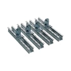 SAREL - Set, 4 Stufenschieber mit Bügeln für Anpassung auf Montageplatte in PLA T420mm