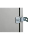 SAREL - Set, Wandbefestigungslaschen für Vers. PLA oder PLAT (4 oder 6 Laschen gem. H)