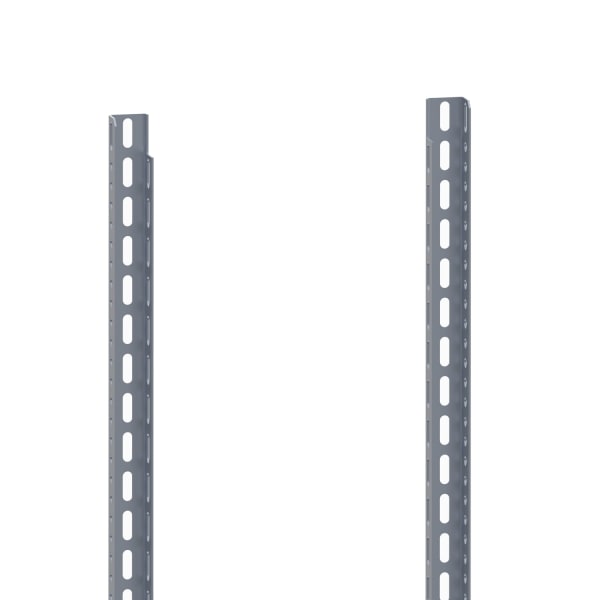 SAREL - Vertikale Stahl-Schiene, Höhe 1,200mm. VPE: 2 Stück.