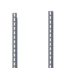 SAREL - Vertikale Stahl-Schiene, Höhe 1,200mm. VPE: 2 Stück.