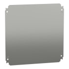 SAREL - Einfache Montageplatte H400xB400mm aus verzinktem Stahl