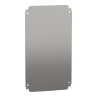 SAREL - Einfache Montageplatte H500xB300mm aus verzinktem Stahl