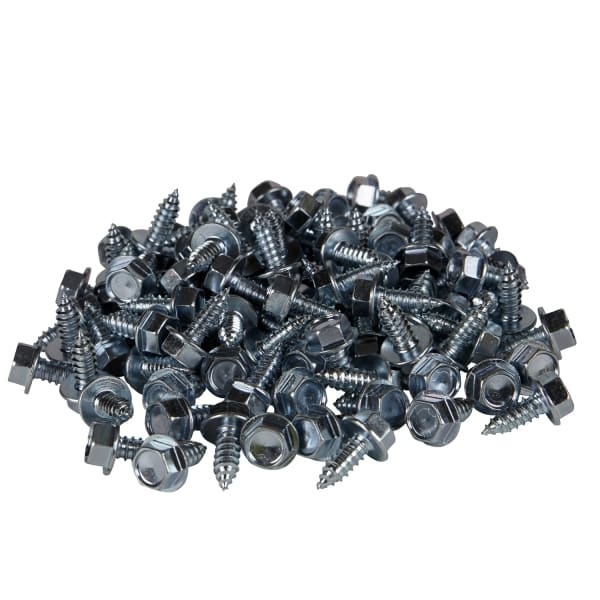 SAREL - Blechschraube 6,3x16mm+unverlierbare Scheibe. Lieferung: 100 Einh.