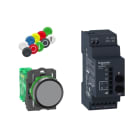 SCHNEIDER ELECTRIC - Kombipaket Funkdrucktaster Empfänger, programmierbar, 24-240VACDC