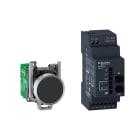 SCHNEIDER ELECTRIC - Kombipaket Funkdrucktaster Empfänger, programmierbar, 24-240VACDC