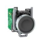 SCHNEIDER ELECTRIC - Funkdrucktaster, Harmony XB4R, Metall, Ø22mm, batterielos, kabellos, schwarz