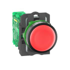SCHNEIDER ELECTRIC - Funkdrucktaster XB5R, Kunststoff, 22mm, rot, tastend, batterielos, kabellos