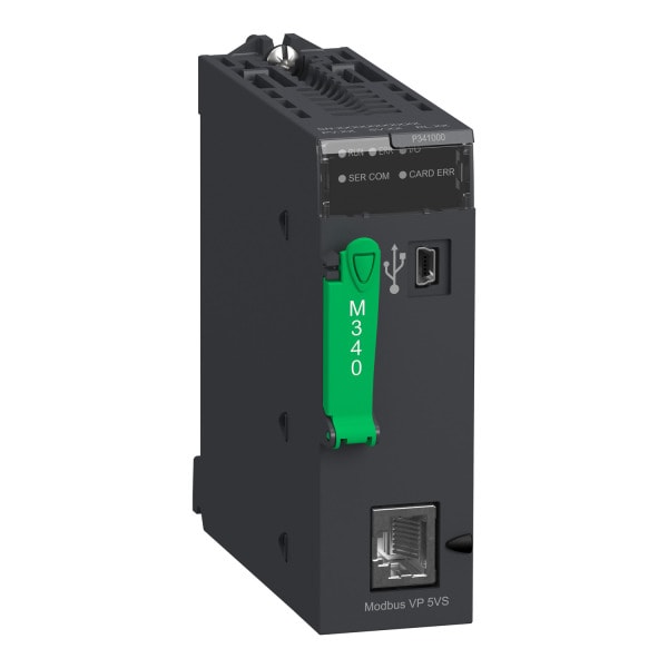 SCHNEIDER ELECTRIC - Modicon M340 CPU-Modul, max. 512 digitale + 128 analoge E/A, Modbus