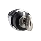 SCHNEIDER ELECTRIC - Betätigungselement m. Frontring Ø 28,5mm, Metall, Schlüssel Ronis 455