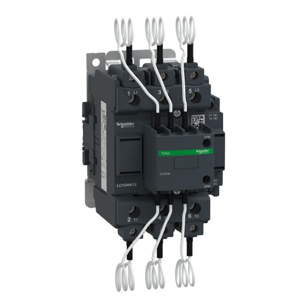 SCHNEIDER ELECTRIC - Kondensatorschütz, 3p+1S+2Ö, 60KVAr/400V, Spule 230V 50/60Hz