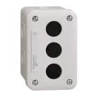 SCHNEIDER ELECTRIC - Leergehäuse, Harmony XALE, Kunststoff, hellgrau, 3 Bohrungen, 22mm