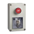 SCHNEIDER ELECTRIC - Steuergehäuse m. Profilzylinder, XAP-S, Schloss und 1 Taster