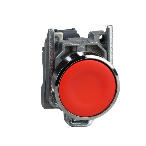 SCHNEIDER ELECTRIC - Drucktaster, XB4, Metall, 22mm, rot, tastend, SK, 1Ö